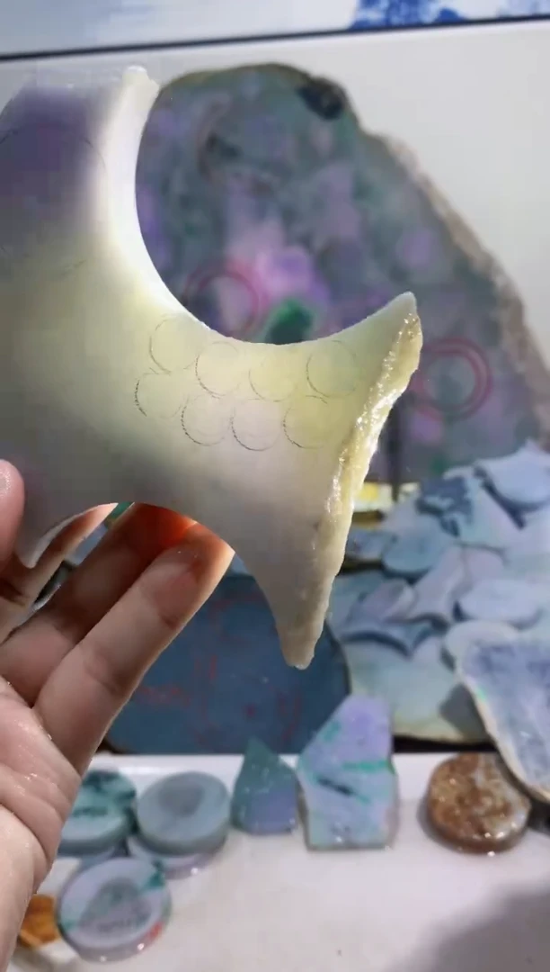 裸石翡翠0蒙0翡翠珠宝834