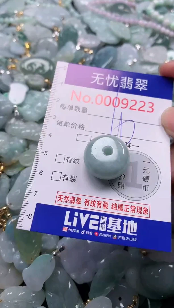 吊坠(不含链)未镶嵌翡翠9223