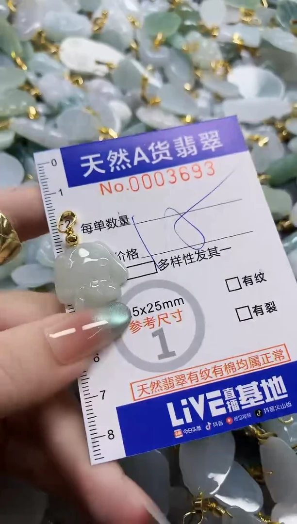 颈饰未镶嵌翡翠天然A货翡翠