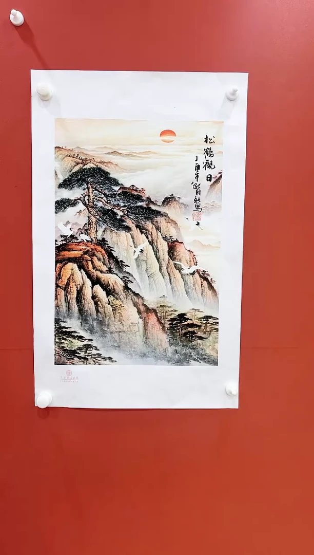 国画王月新国画作品