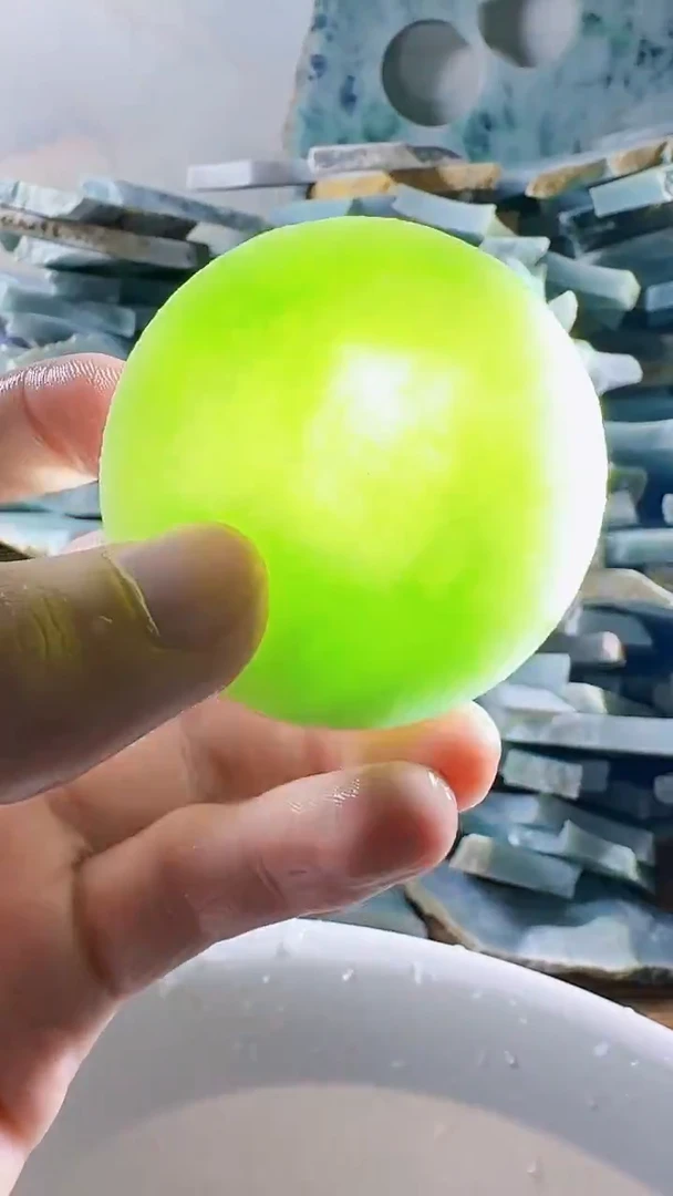 翡翠裸石缅甸翡翠A货文9650