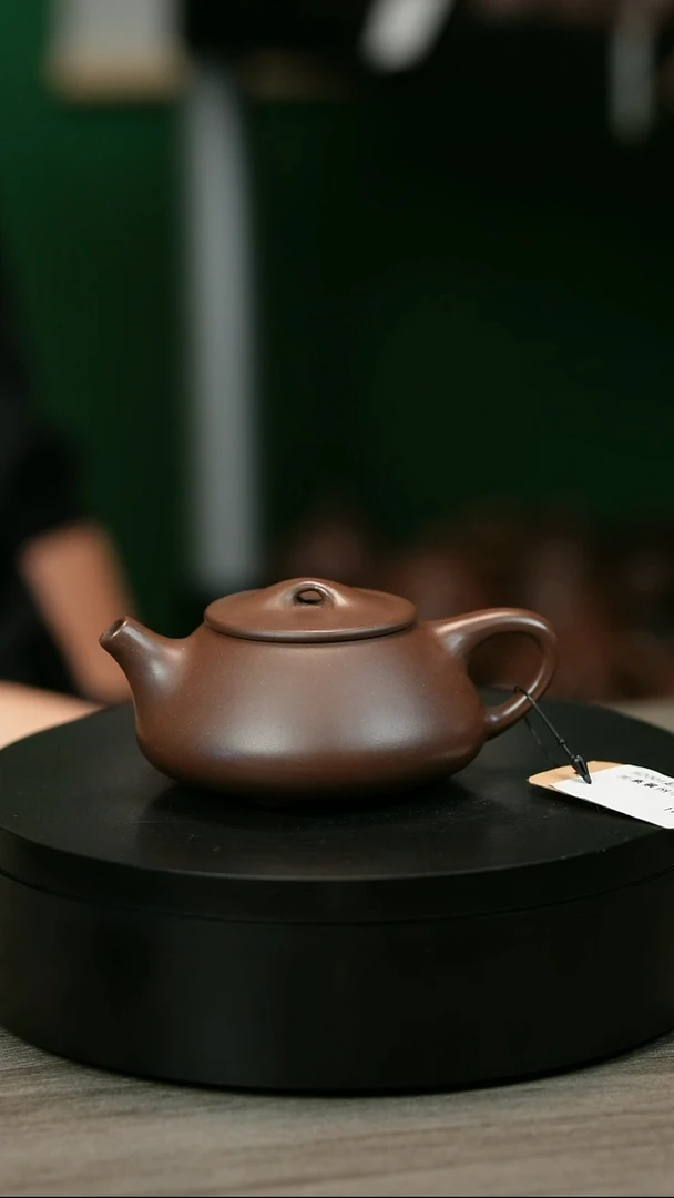 茶壶紫砂简**过H2001赵信军底槽清光素景州小石瓢