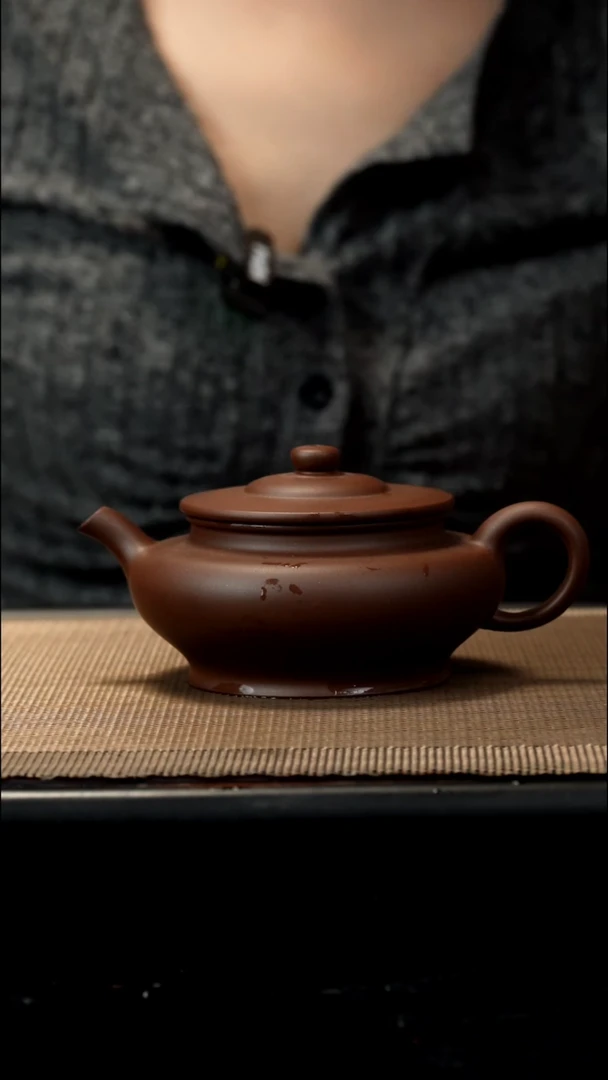 紫砂茶盏玉*紫泥点汤宫灯200CC