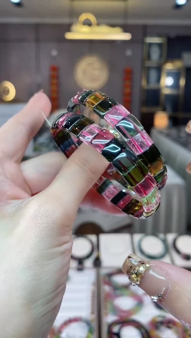 【闪购商品】碧玺手牌未镶嵌多样性发货一条dan