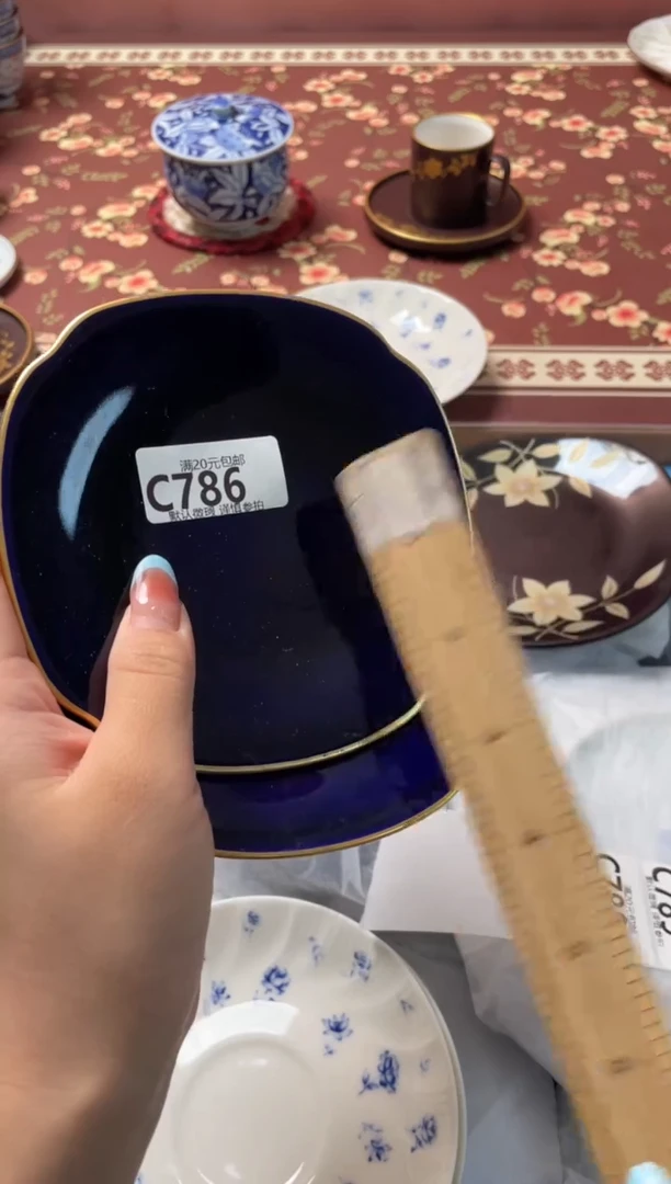瓷片锦*瓷器瓷器C786