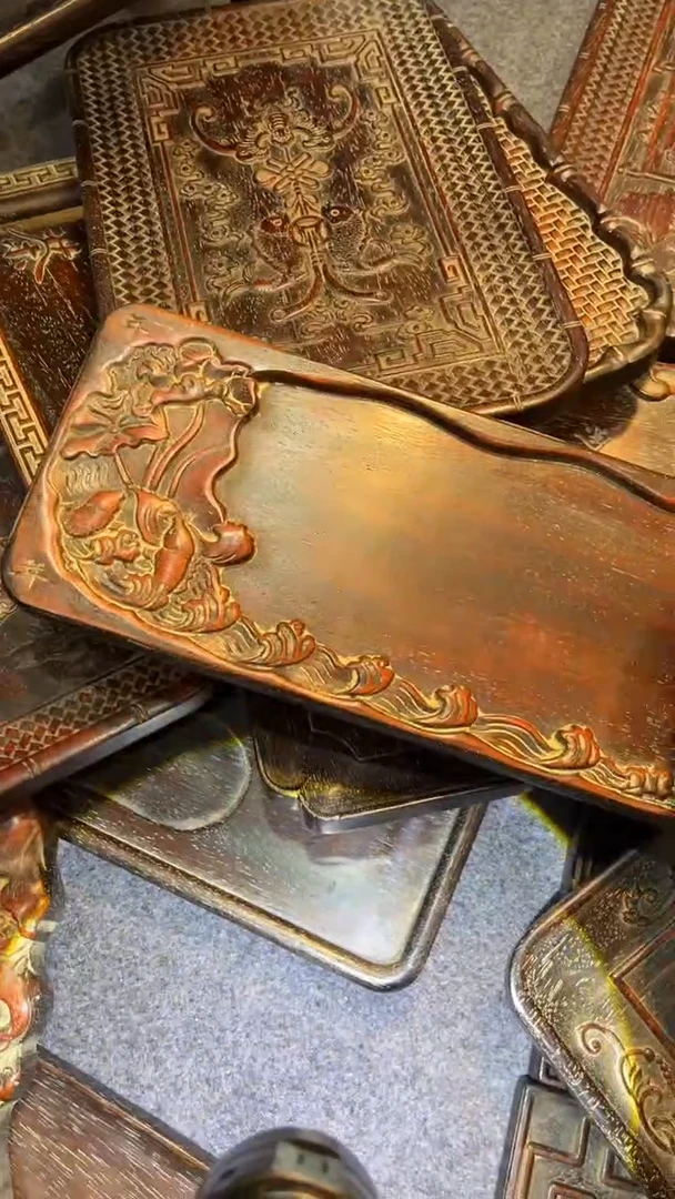 【闪购商品】非洲紫檀（红花梨）赏盘