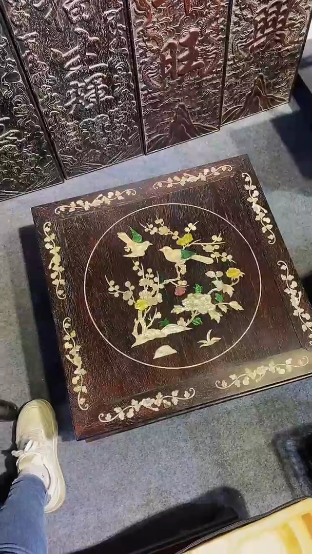 木永**?紫檀木雕一物一拍