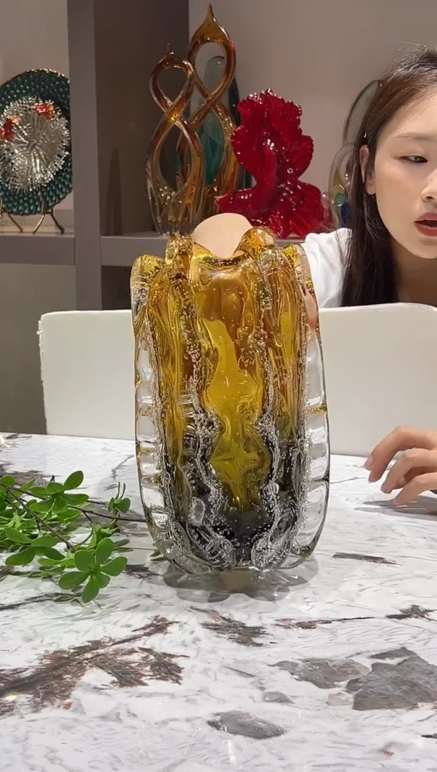 渐变气泡花瓶 现货