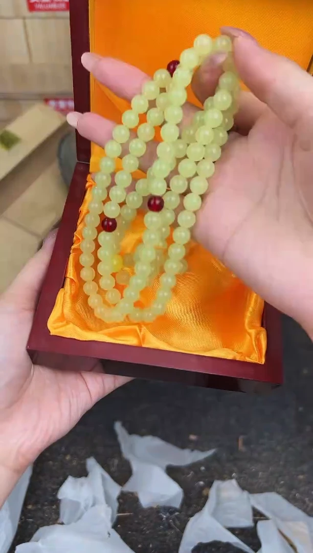 万家文玩阁夜明珠108颗链接@@SP419