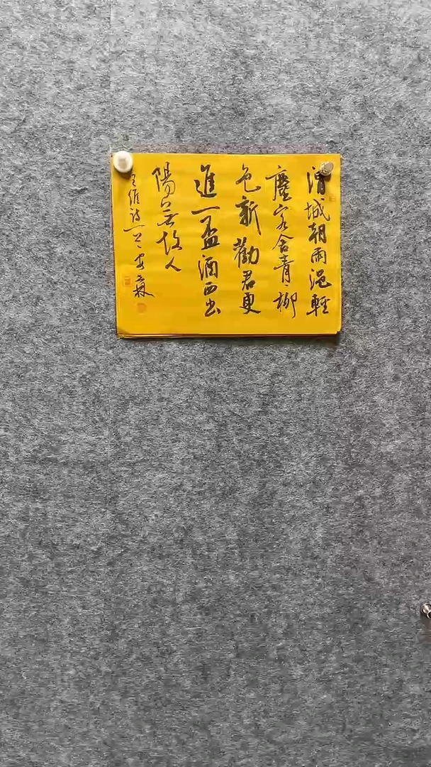 书法安世林老师书法精品斗方