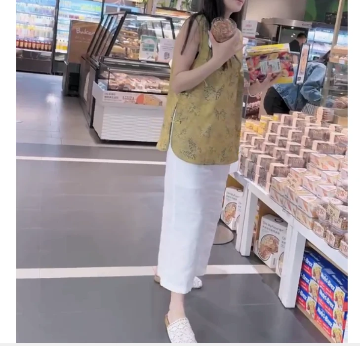 2025夏季时尚潮流百搭精品女装青青5962