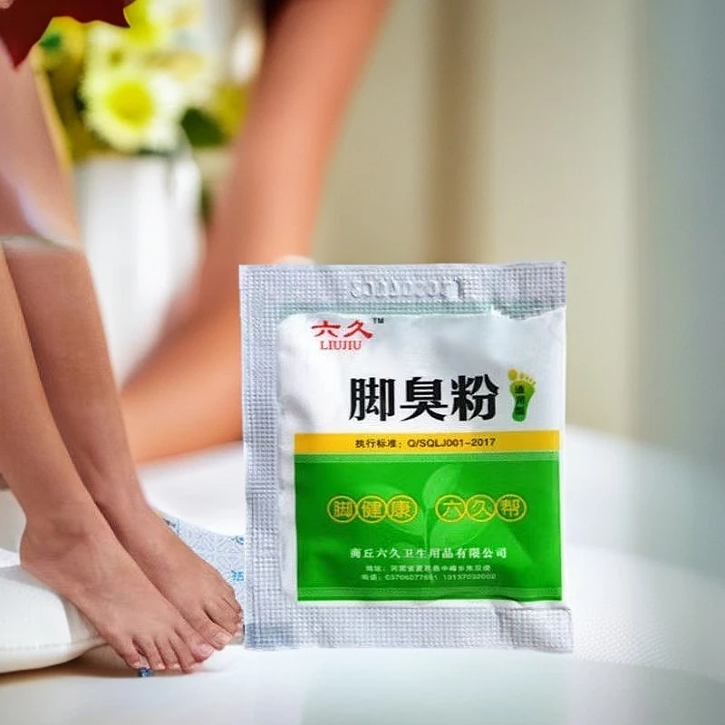 六久防臭鞋袜散味剂去臭臭脚止汗学生去味家用臭脚臭脚除臭粉鞋臭