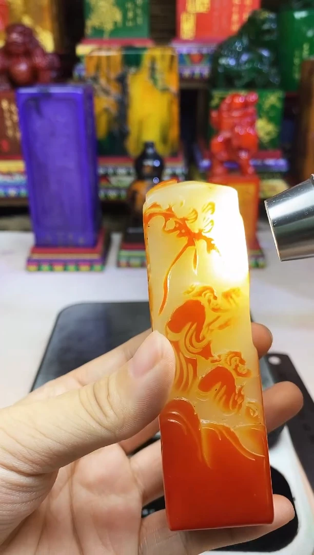 寿山石印石天然篆刻石料