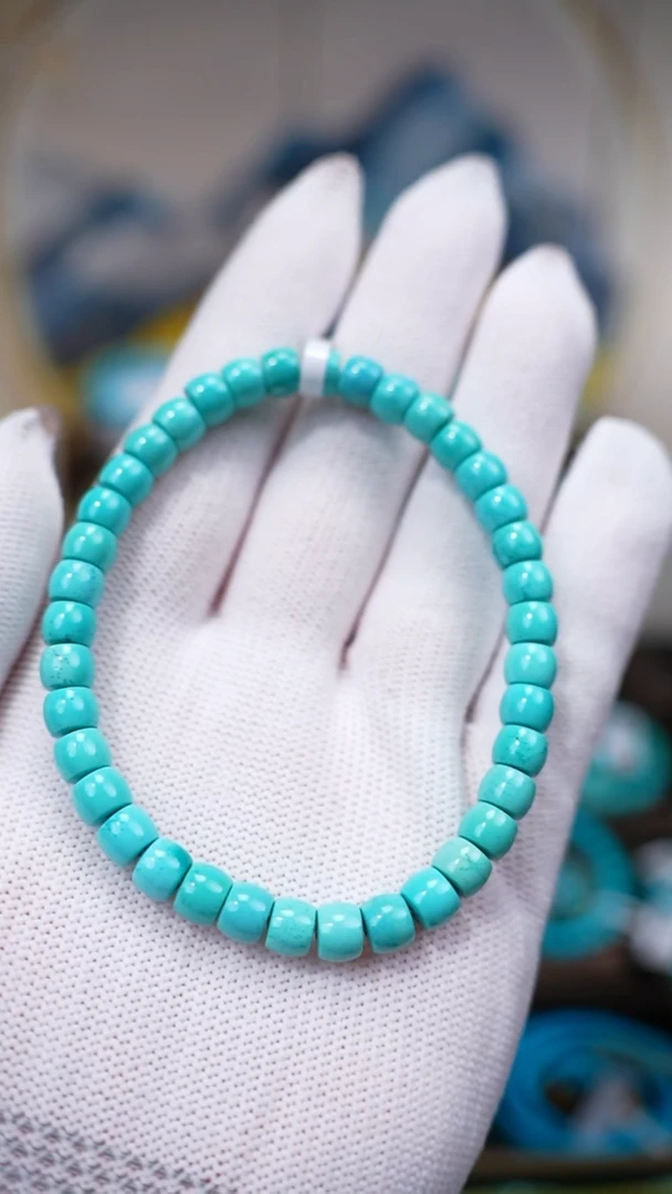 未镶嵌绿松石珠宝奇石手串
