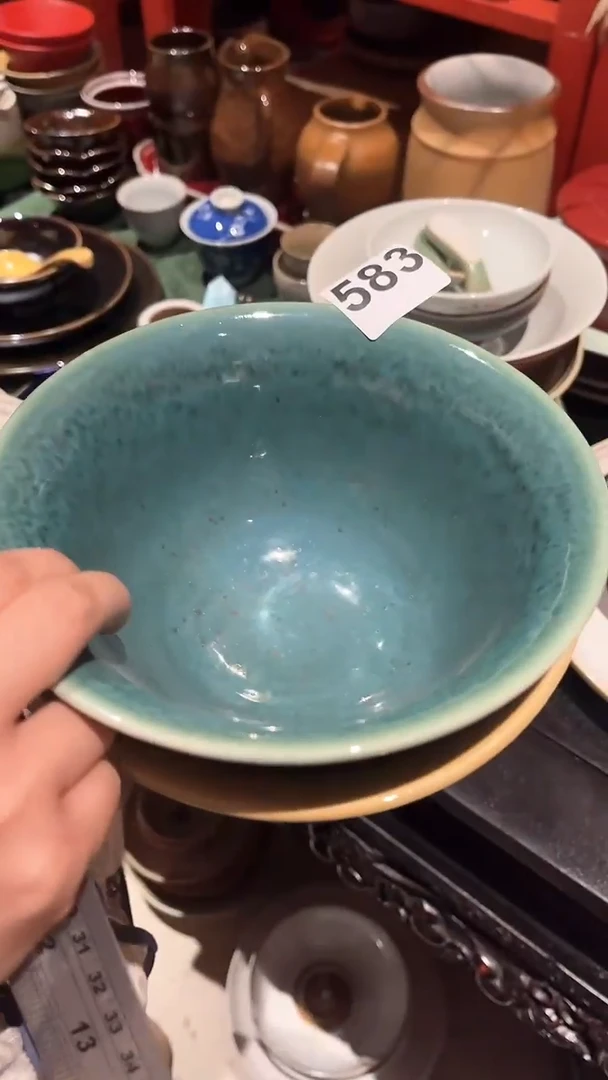 【闪购商品】碗583孔雀碗2只