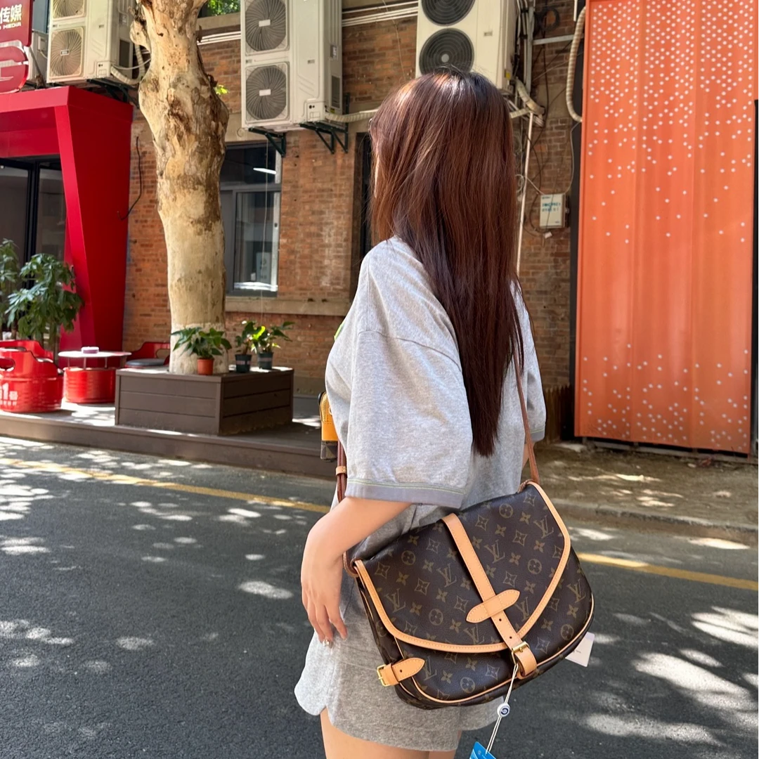 修复品LouisVuitton/路易威登【新植鞣】双子星小号情侣包LV女包