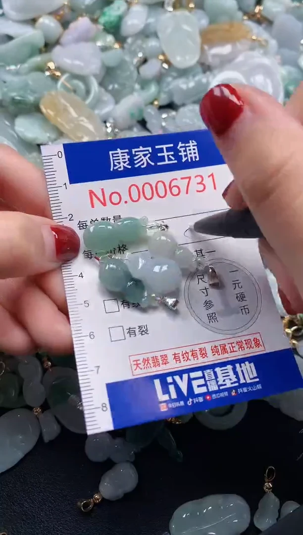 颈饰未镶嵌翡翠6731