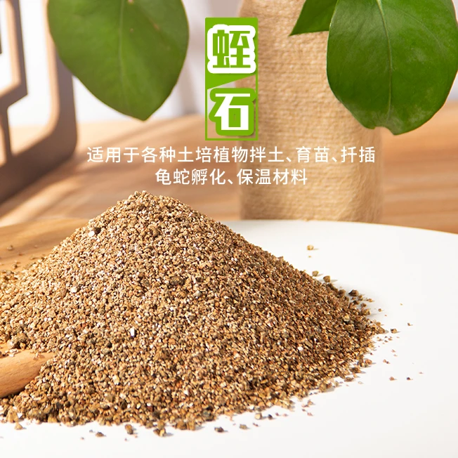 园艺蛭石颗粒多肉扦插养花用通用船长花园铺面垫底保湿龟蛋孵化