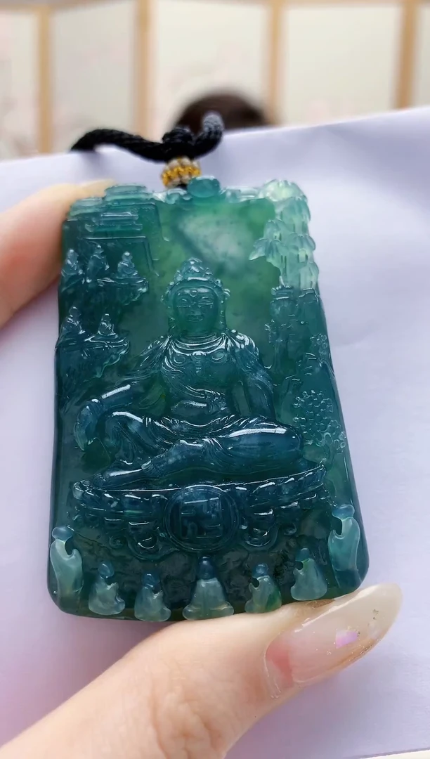 未镶嵌定制翡翠5160jw-毛货挂件59