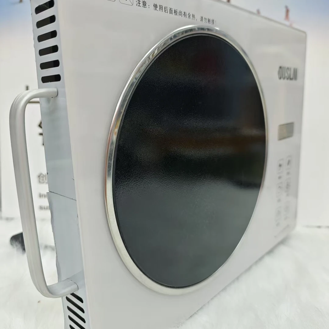 白色方形小玩具瓷炉电磁1炉电磁炉电煮锅