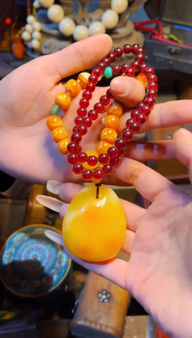 【闪购商品】蜜蜡颈饰未镶嵌兰妹精品优选链接71