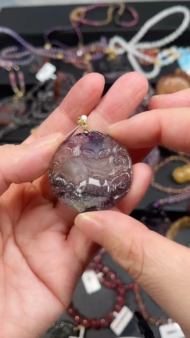 未镶嵌颈饰水晶【百晶灵儿】定制款