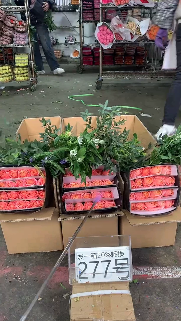 277号♥中通含20%耗损发一箱鲜花