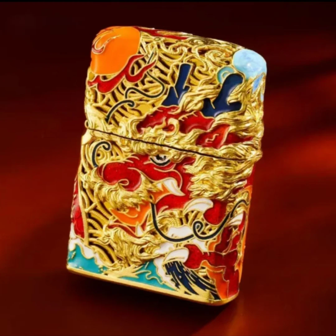 ZORRO佐罗煤油珐琅彩龙腾四海国潮 礼物