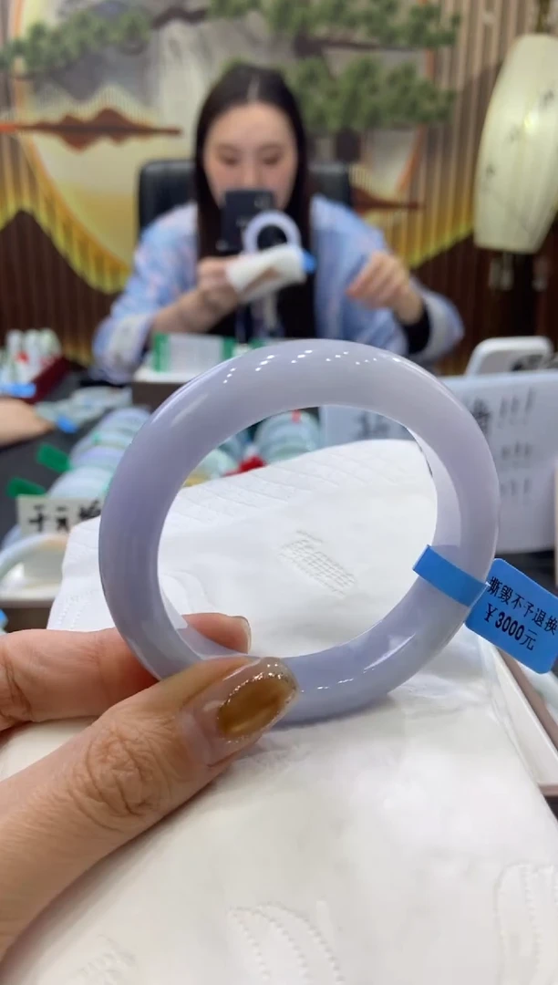 未镶嵌手镯翡翠0006335