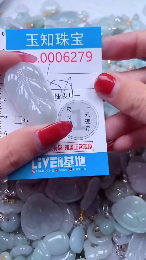 吊坠(不含链)未镶嵌翡翠6279