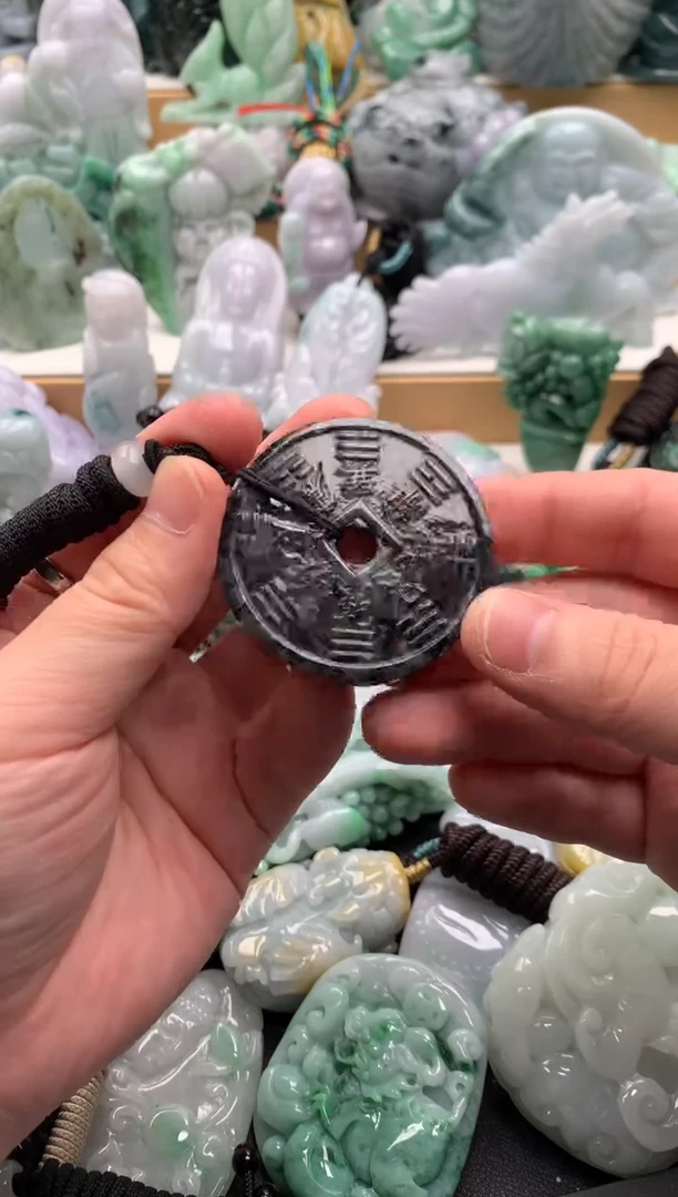 吊坠(不含链)未镶嵌翡翠1