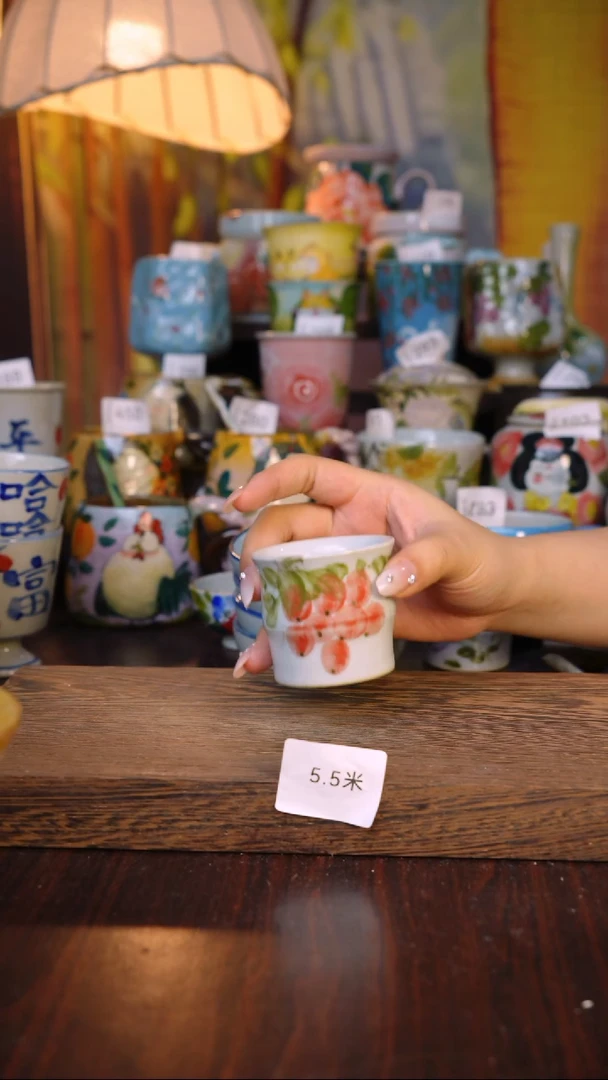 摆件泥垚手作 景德镇手工手绘器物