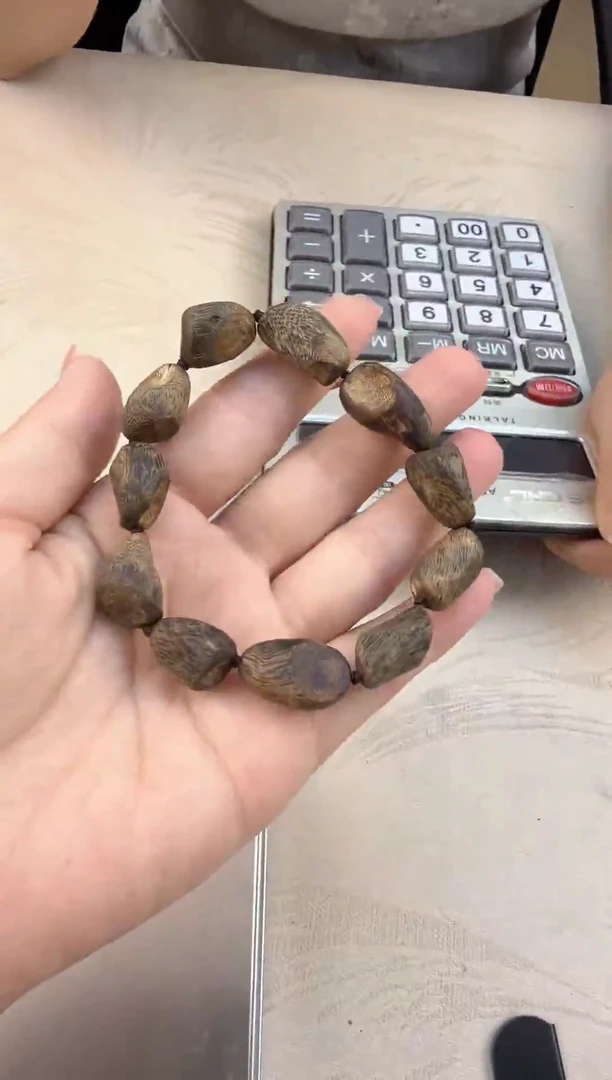 沉香手串奇楠沉香虫漏树丁单圈手串多样性发一