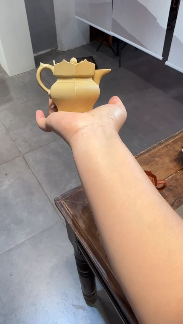 茶壶紫砂一*本绿小僧帽