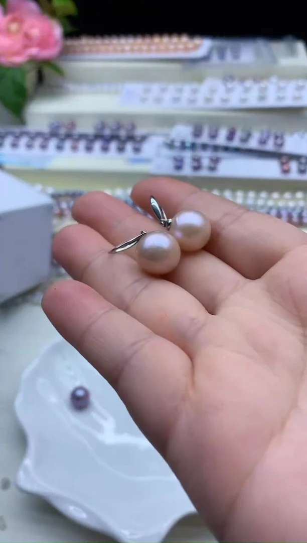 【闪购商品】淡水珍珠耳饰未镶嵌淡水珍珠耳饰