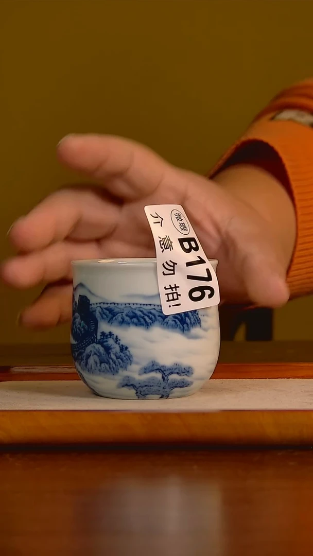 【闪购商品】杯手工手绘杯杯很美丽