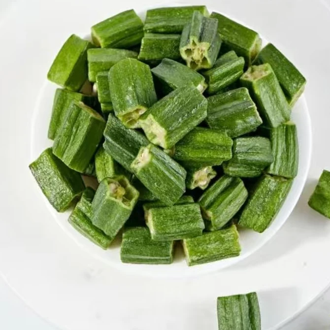 素十记正品果蔬脆秋葵脆段