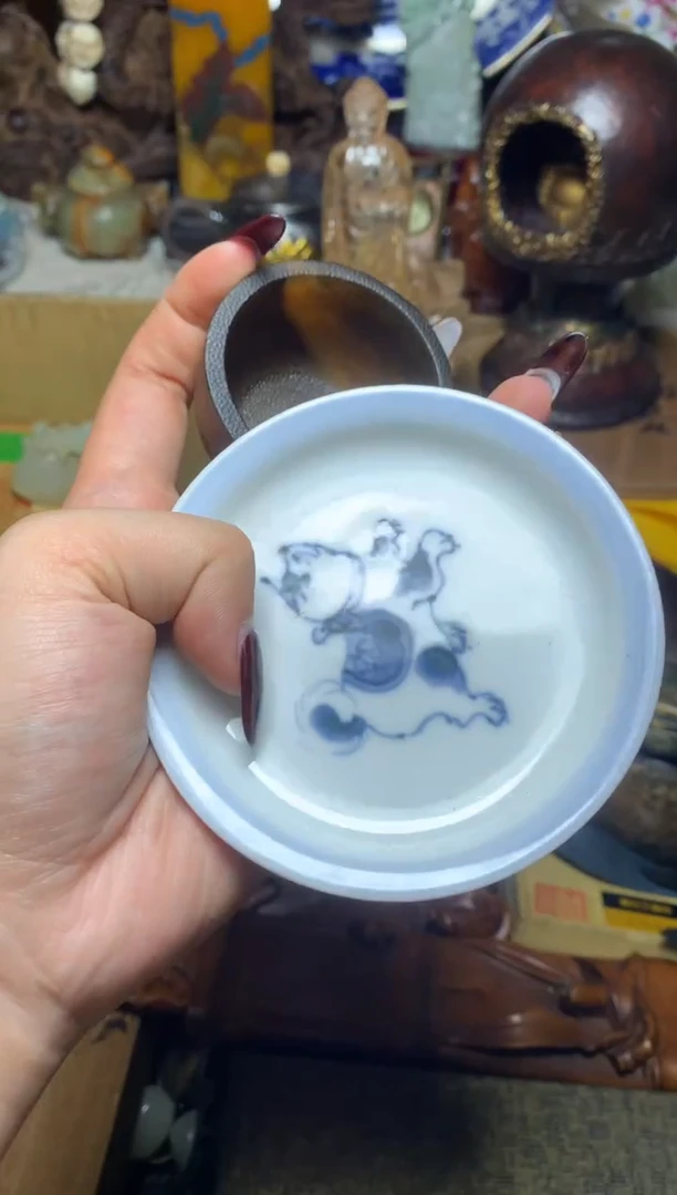 紫砂盖碗瓷器默认微瑕瓷器