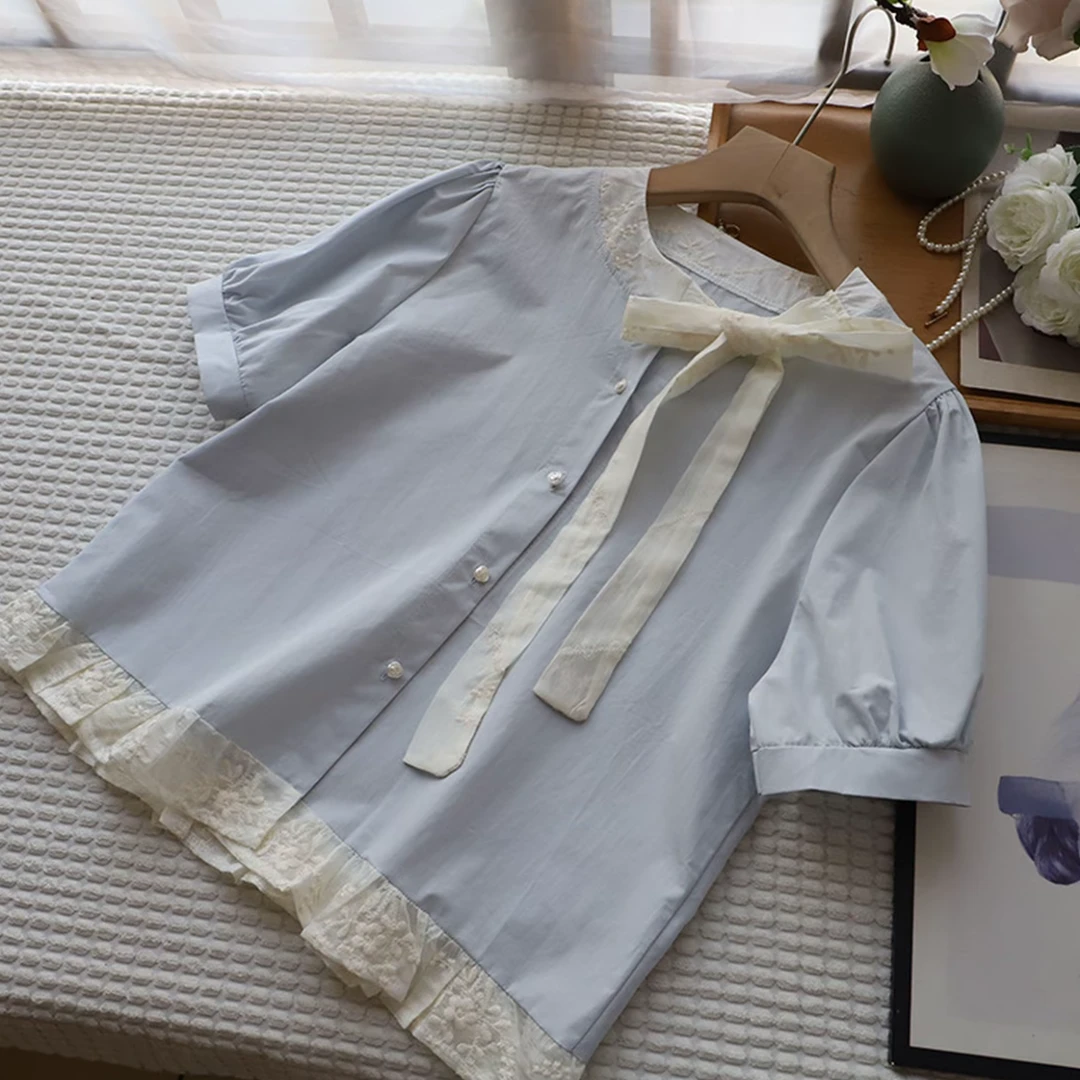 【101-200】现货 w夏季甜美显白显瘦衬衫女集合链接