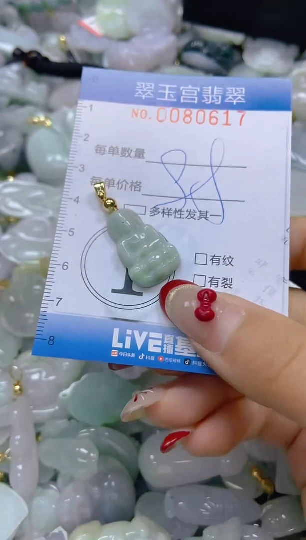 【闪购商品】翡翠颈饰未镶嵌闪购0080617