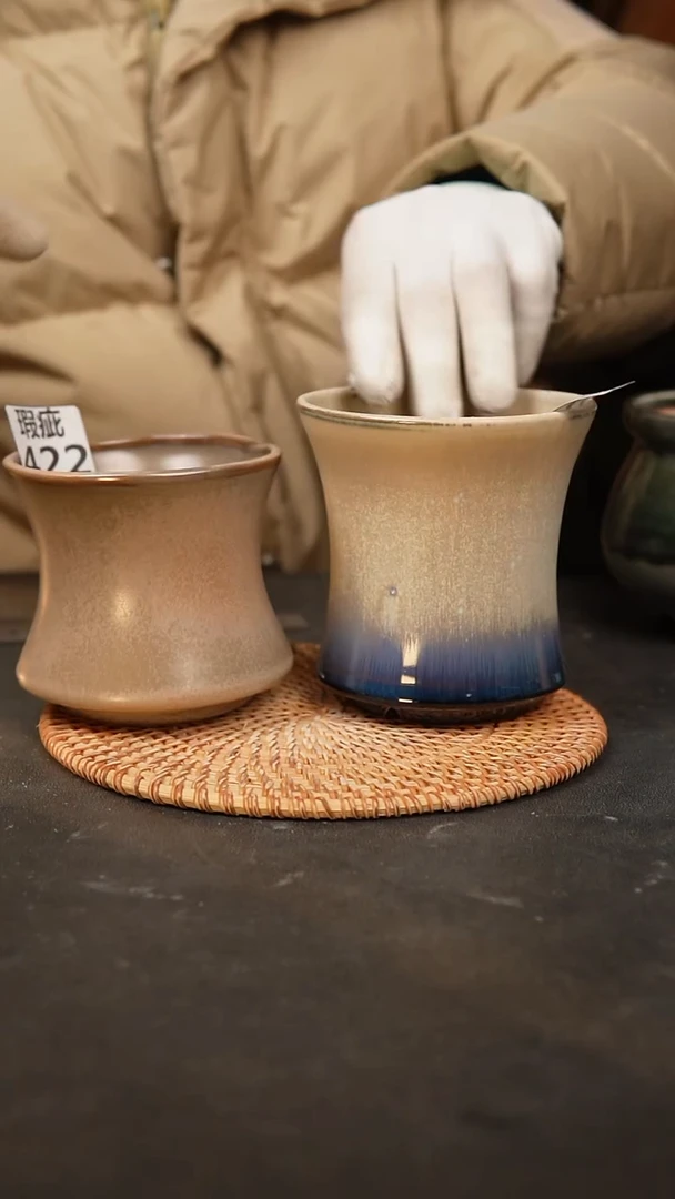 【闪购商品】瓷片422泥泥手工花盆