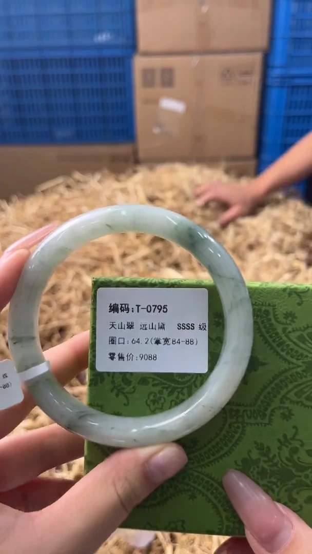 未镶嵌手镯石英质玉T-0795