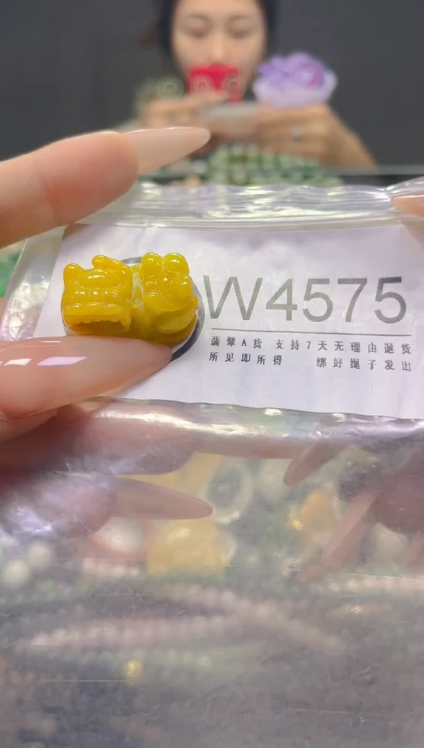 颈饰未镶嵌翡翠/W/翡翠A货，一件也是批发价