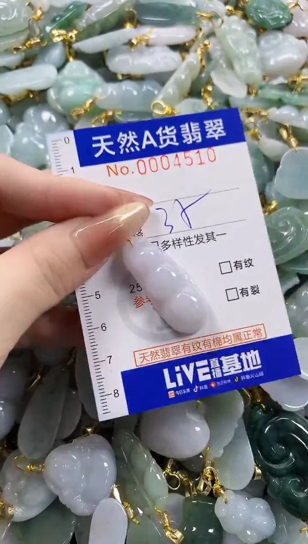 颈饰未镶嵌翡翠天然A货翡翠