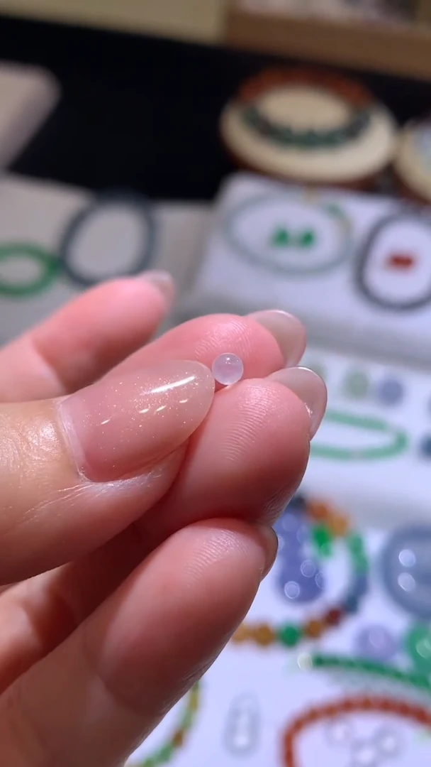 未镶嵌定制翡翠3.2珠子