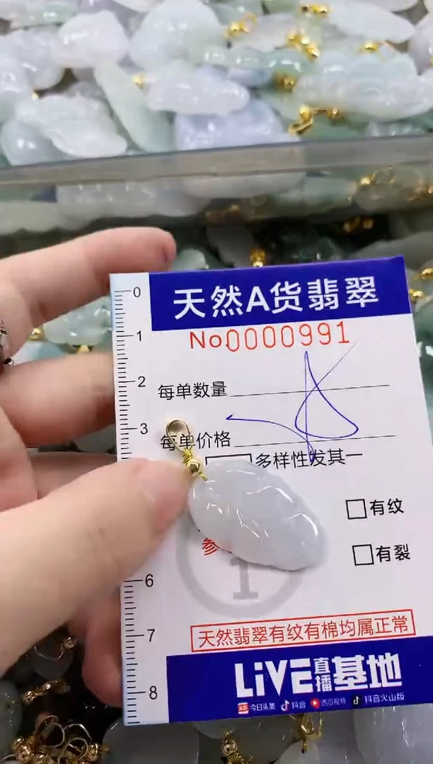 颈饰未镶嵌翡翠天然A货翡翠