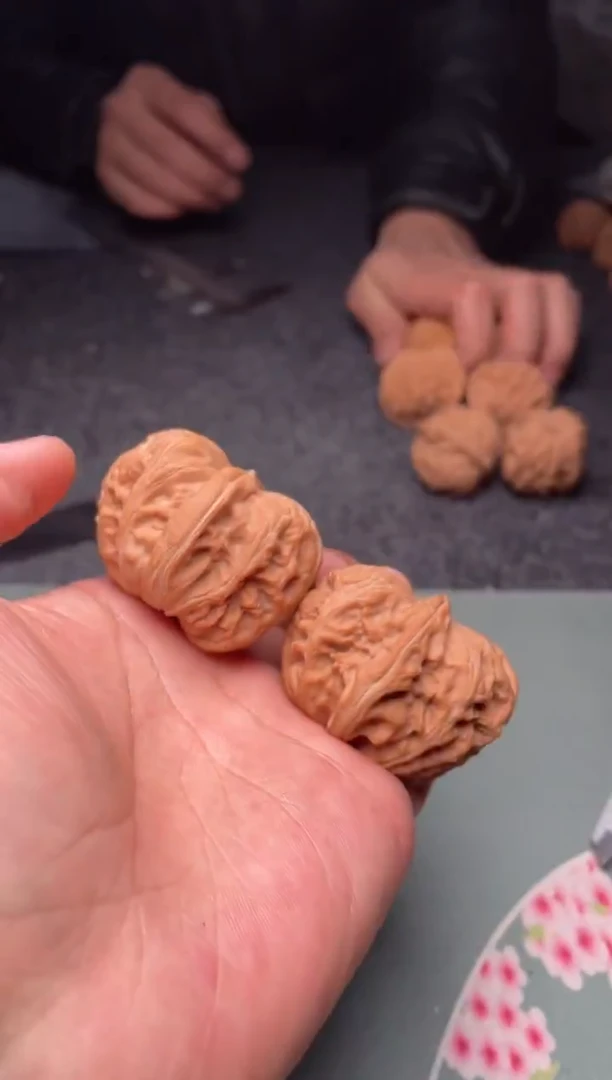 把件文玩核桃a131  元宝 44尺