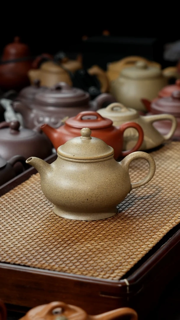 【闪购商品】紫砂茶壶潘壶青段紫砂壶666