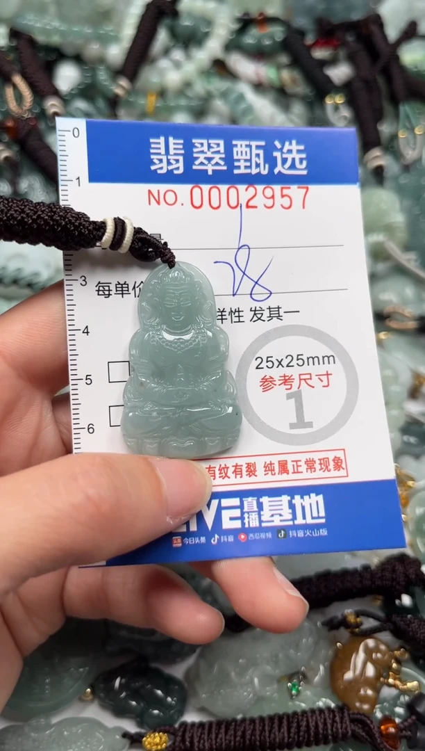 【闪购商品】翡翠颈饰未镶嵌00..2957