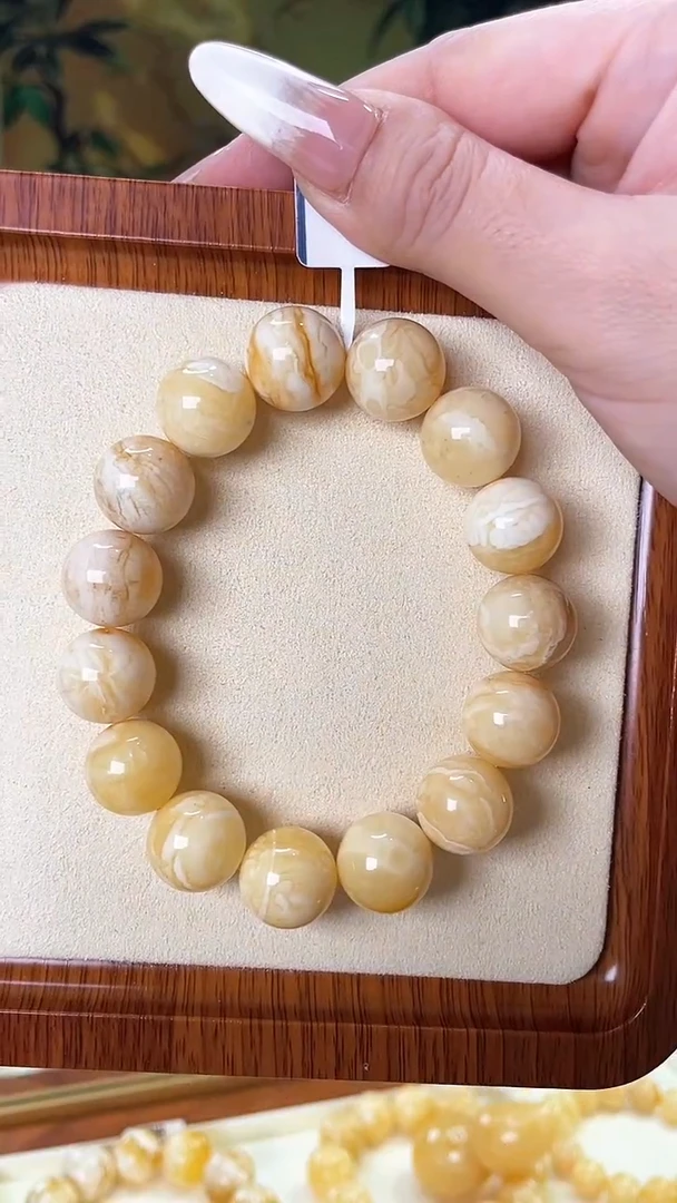 【闪购商品】蜜蜡裸石未镶嵌手串